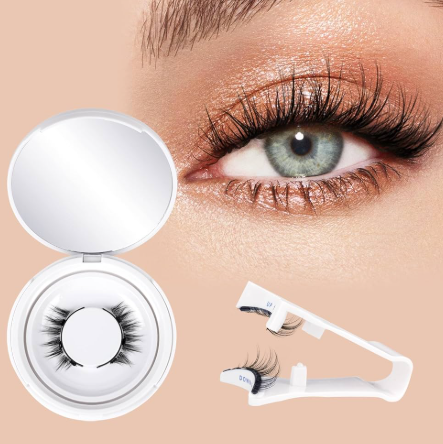 Magnetic False Eyelashes with Tweezers